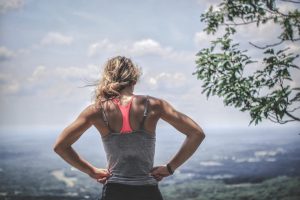 Woman running